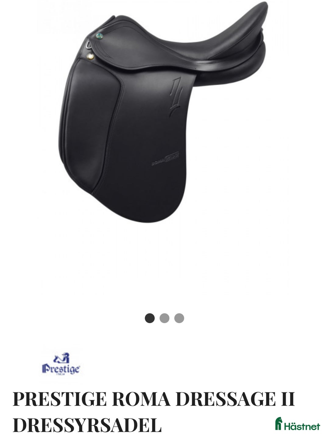 Sadlar hästutrustning till salu: Prestige Roma II Sökes i Göteborg - Annons 1