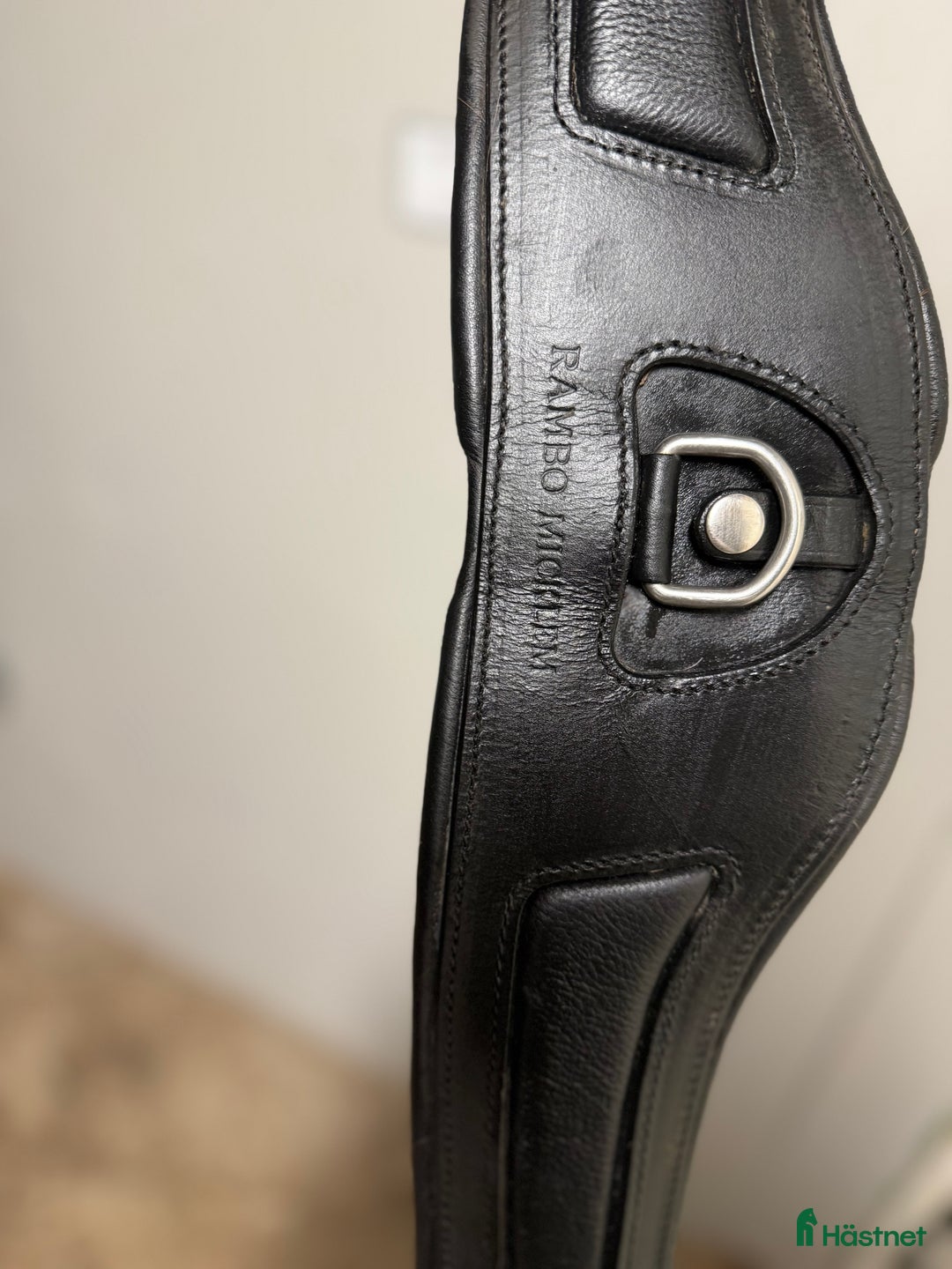 Sadeltillbehör hästutrustning till salu: Rambo Micklem Comfort svart sadelgjord i Tierp - Annons 3