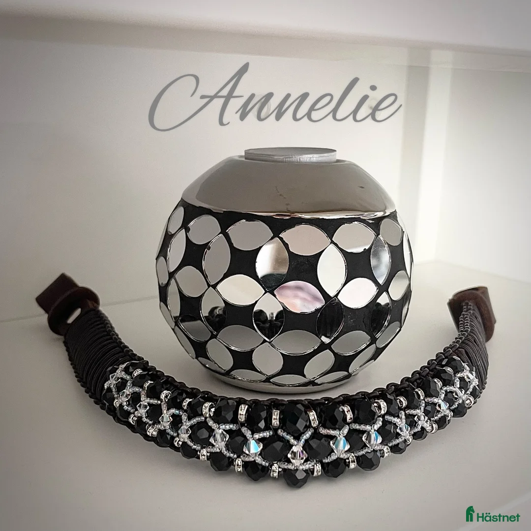 Träns hästutrustning till salu: Unikt handgjort pannband - Annons 1