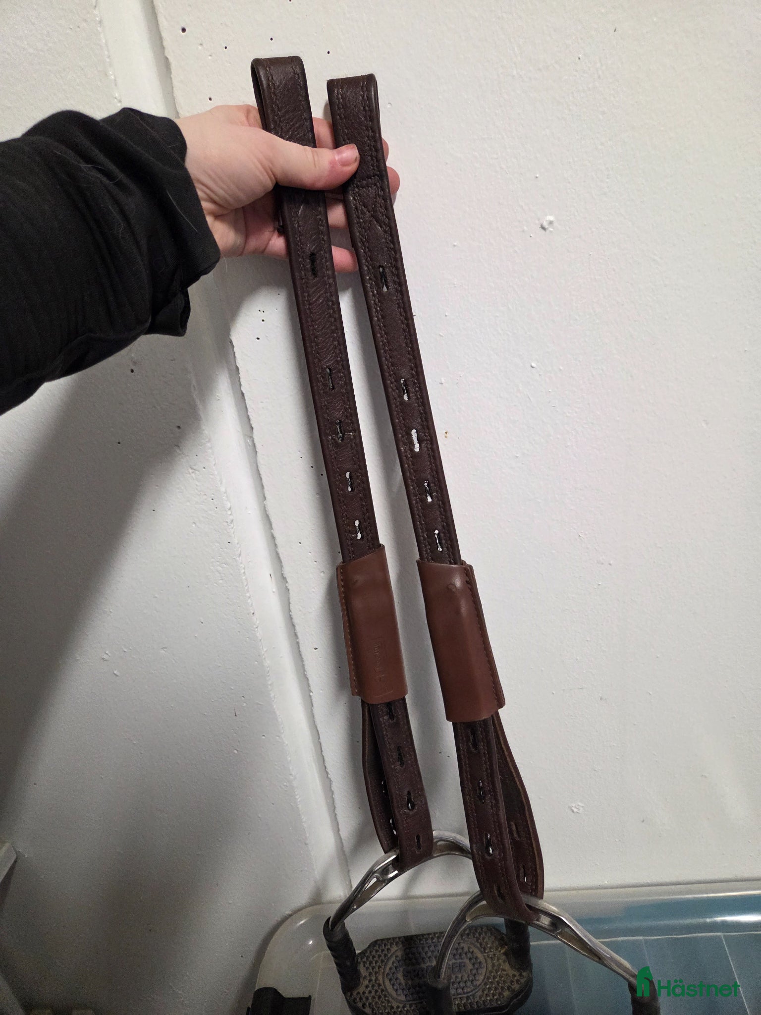 Sadeltillbehör hästutrustning Prestige Stigläder stl S - Annons 3