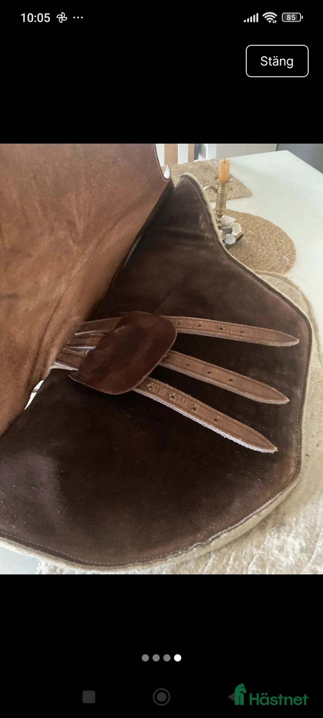 Sadlar hästutrustning till salu: Barbacka sadel med plats för två  - Annons 2