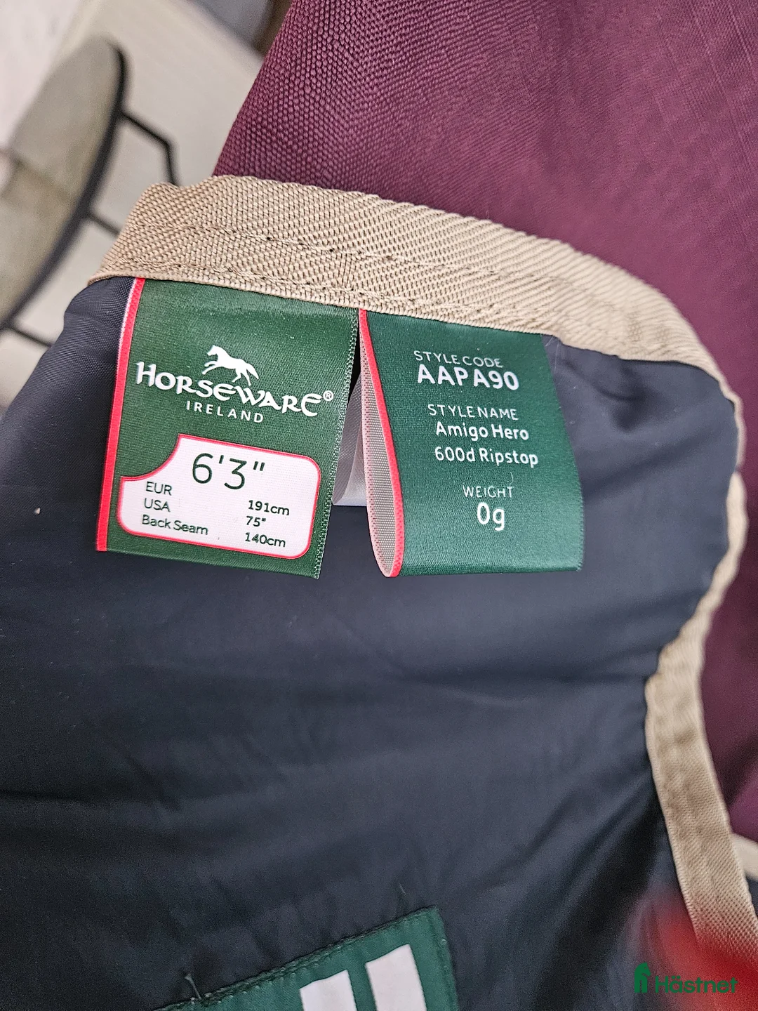 Täcken hästutrustning till salu: Horseware regntäcke stl. 140 i Lomma - Annons 2