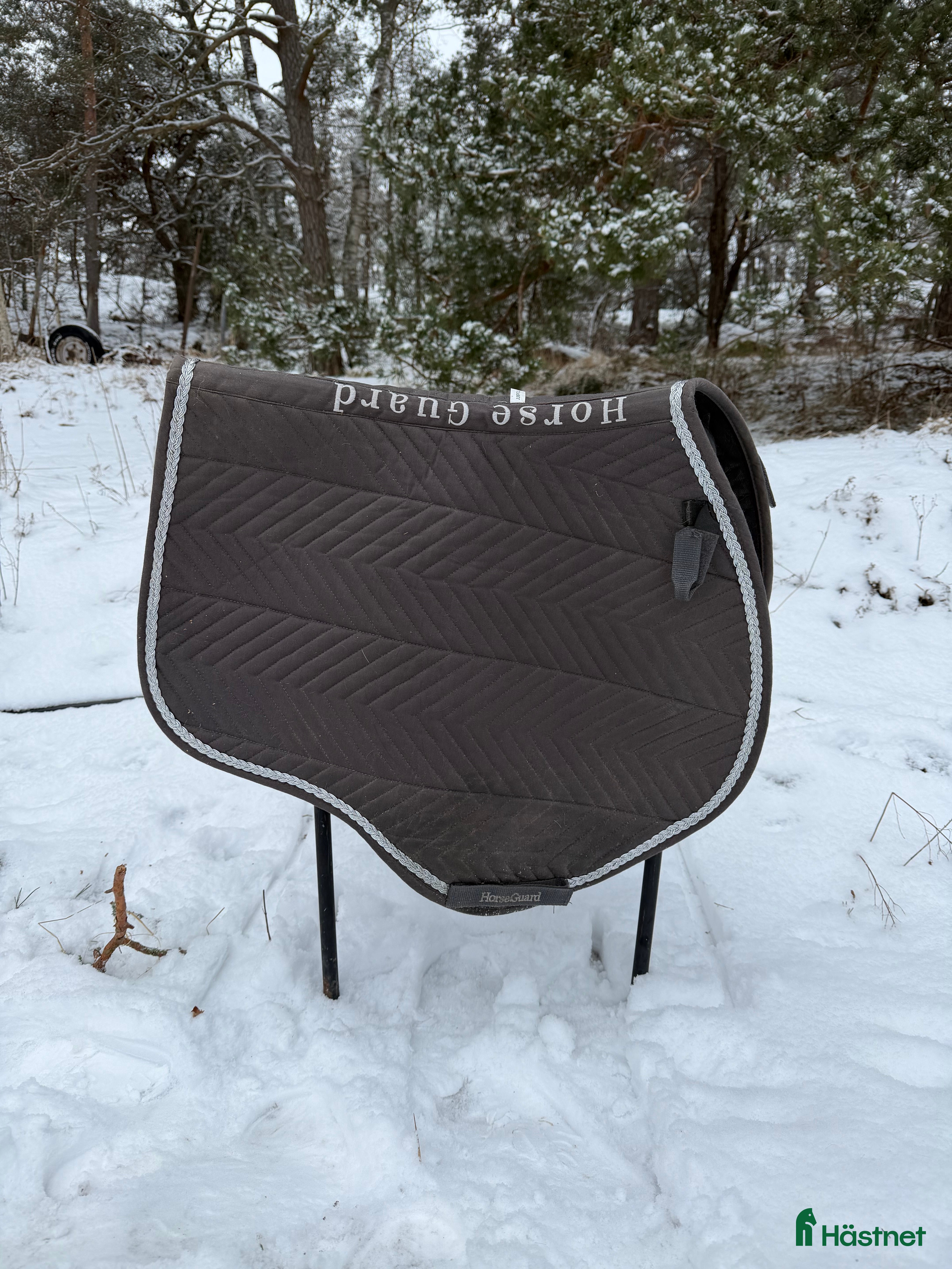 Övrig Hästutrustning hästutrustning Matchande Silvrigt Set - schabrak, huva & boots  i Värmdö - Annons 5