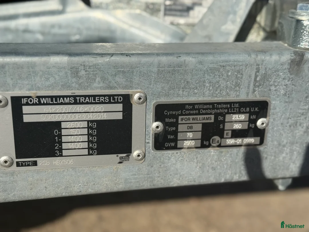 Hästtransporter  fordon & transport till salu: Sprillans ny Ifor Williams Trailer tävlingsvinst i Höllviken - Annons 9