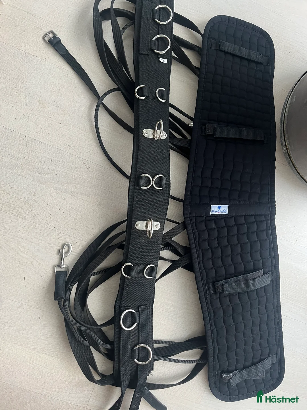 Övrig Hästutrustning hästutrustning till salu: Tömkörningsset Gjord, Däckel, Tömmar i Trångsund - Annons 1