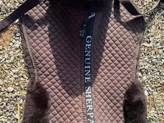 Sadeltillbehör hästutrustning Fårskinns padd - Annons 1