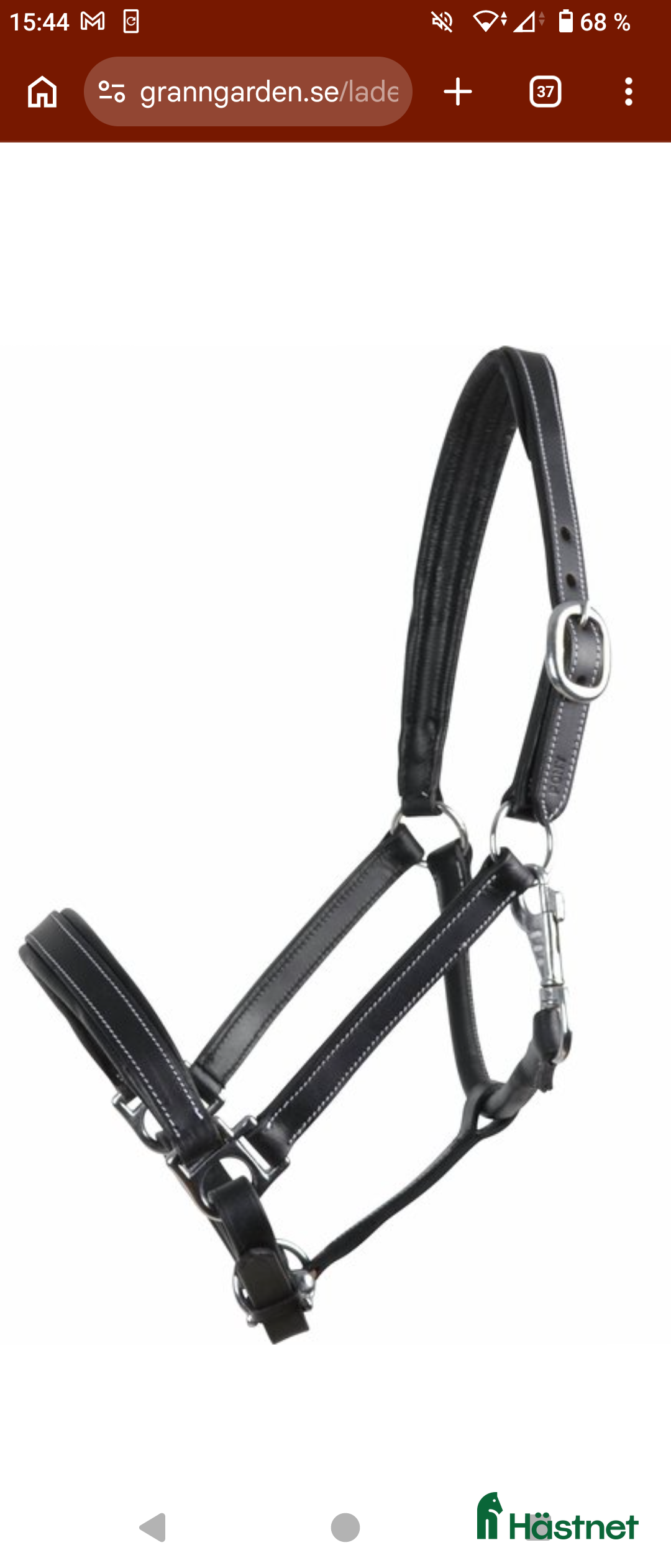 Övrig Hästutrustning hästutrustning Lädergrimma - Annons 3