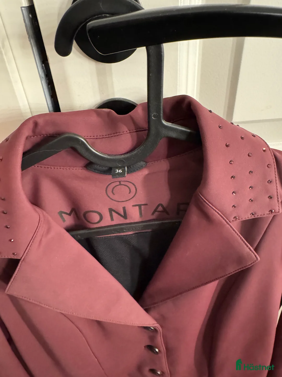 Jackor & Kavajer ryttarutrustning till salu: Vinröd Montar kavaj  i Blåsmark - Annons 3