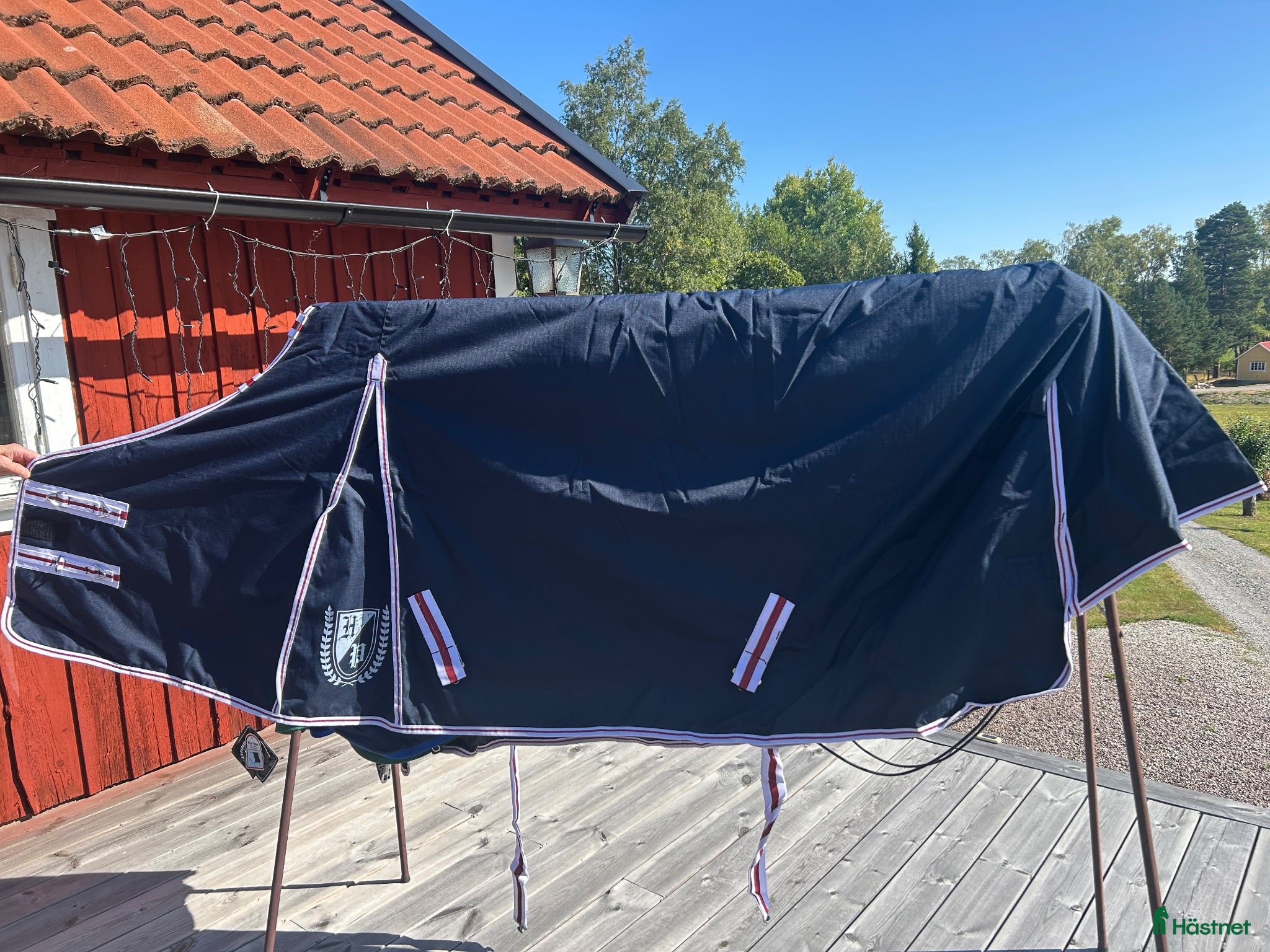 Täcken hästutrustning Fodrat regntäcke - Annons 15