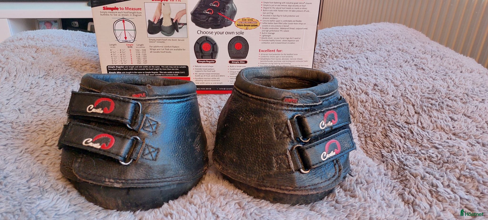 Övrig Hästutrustning hästutrustning Cavallo boots stl 4 - Annons 1