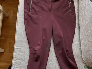 Ridbyxor ryttarutrustning till salu: Snygga vinröda ridbyxor i Borlänge - Annons 23