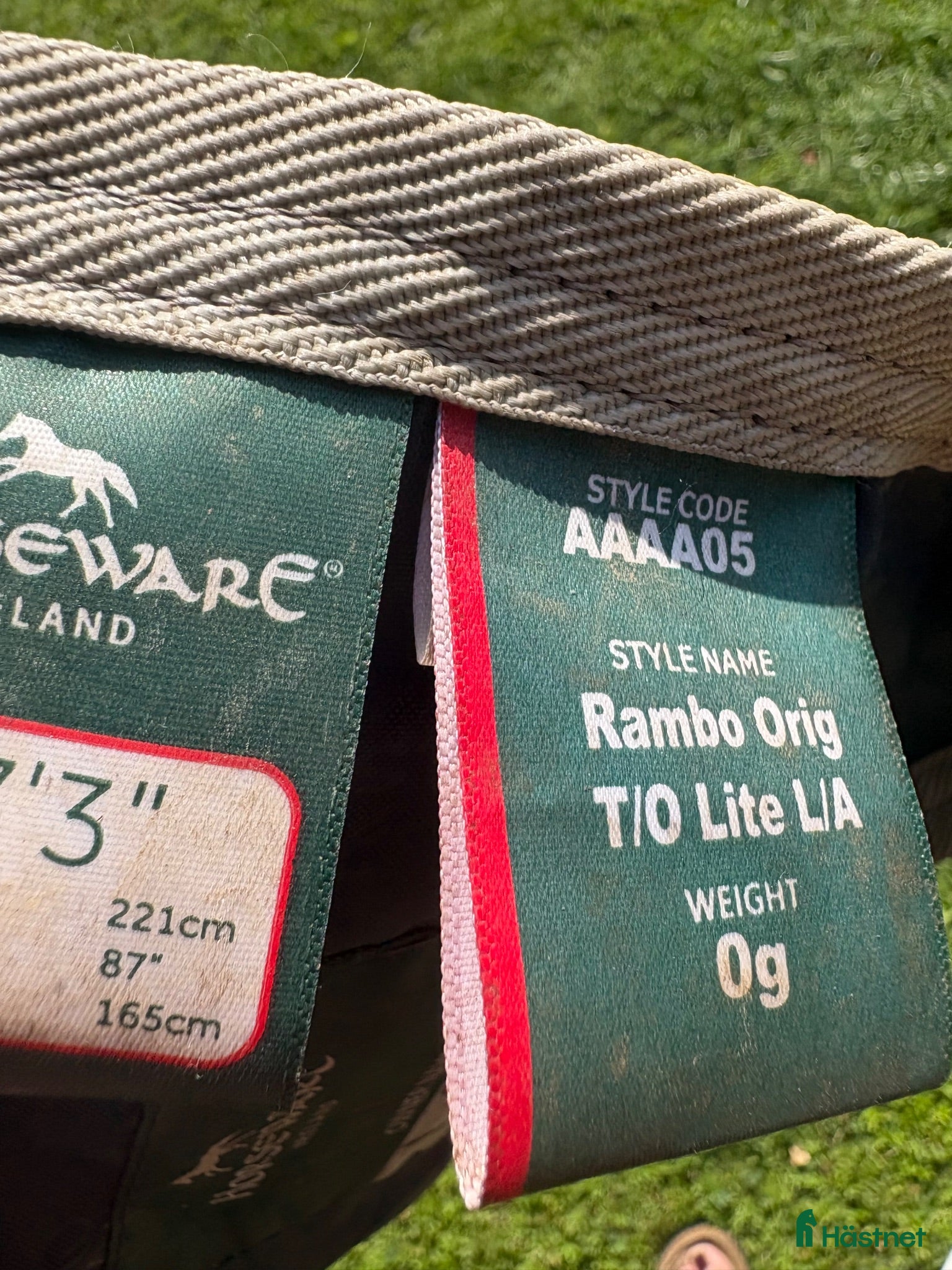 Täcken hästutrustning Regntäcke Horseware Rambo 165 - Annons 8