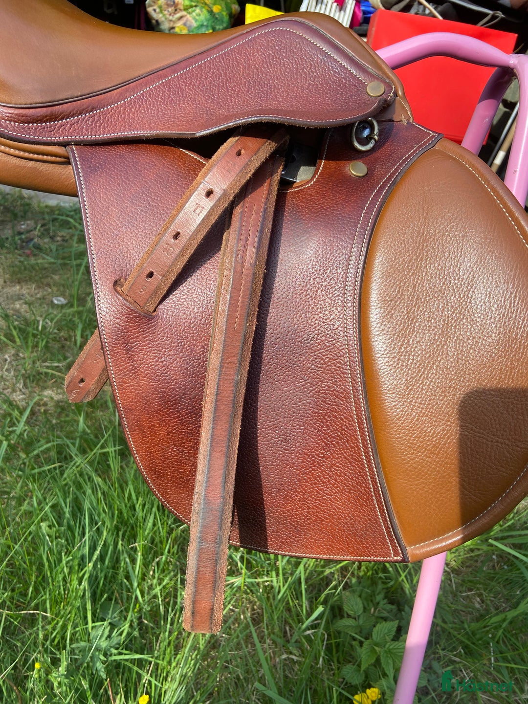 Sadlar hästutrustning till salu: 14” brun fin sadel i Trollhättan - Annons 5