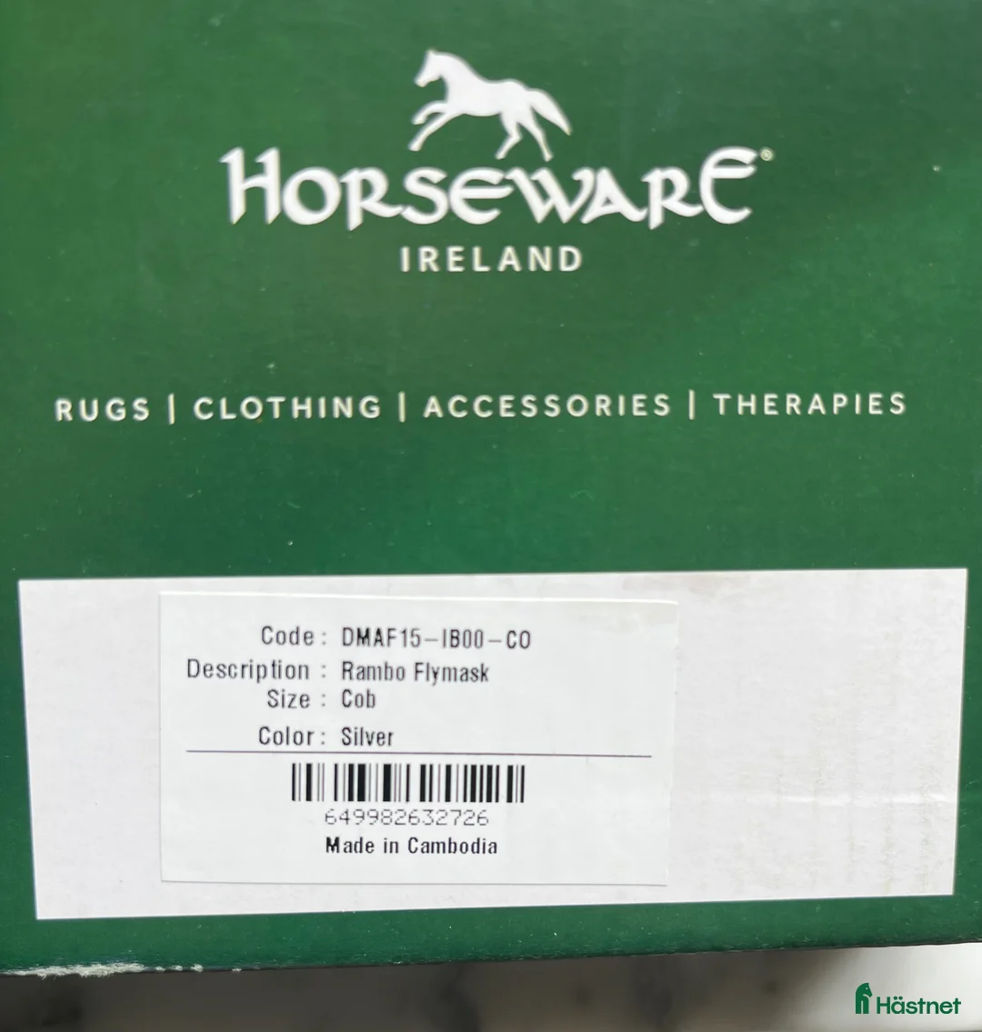 Övrig Hästutrustning hästutrustning till salu: Oöppnad Rambo fly mask  - Annons 2