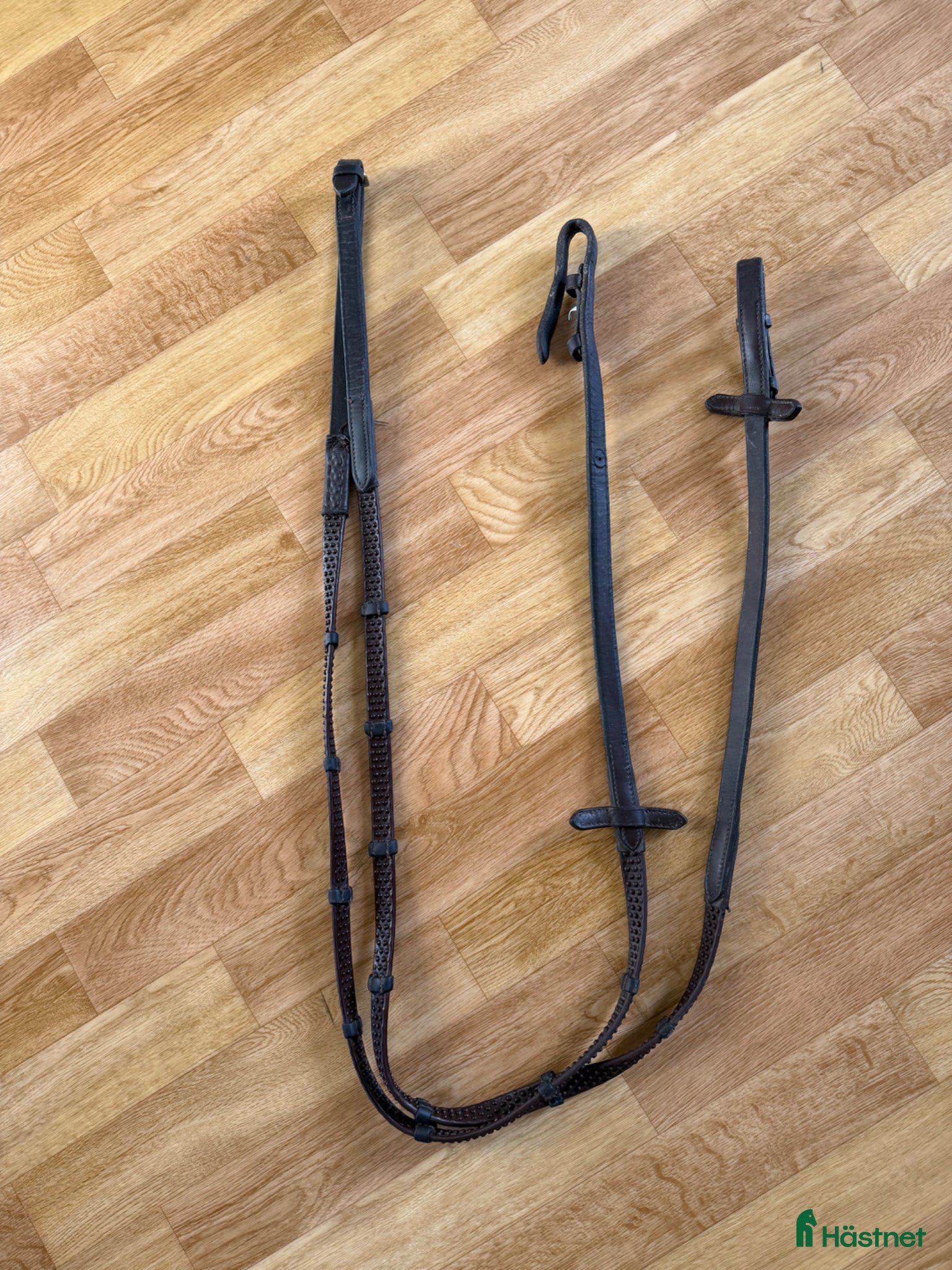 Träns hästutrustning Brun gummi tygel  - Annons 2