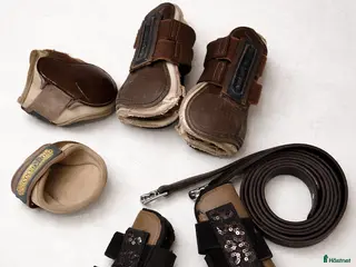 Benskydd hästutrustning Bruna benskydd till ponny - Annons 1