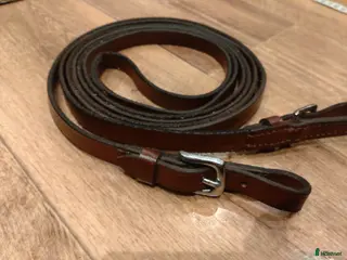 Träns hästutrustning till salu: MH tygel brun 315 cm - Annons 1