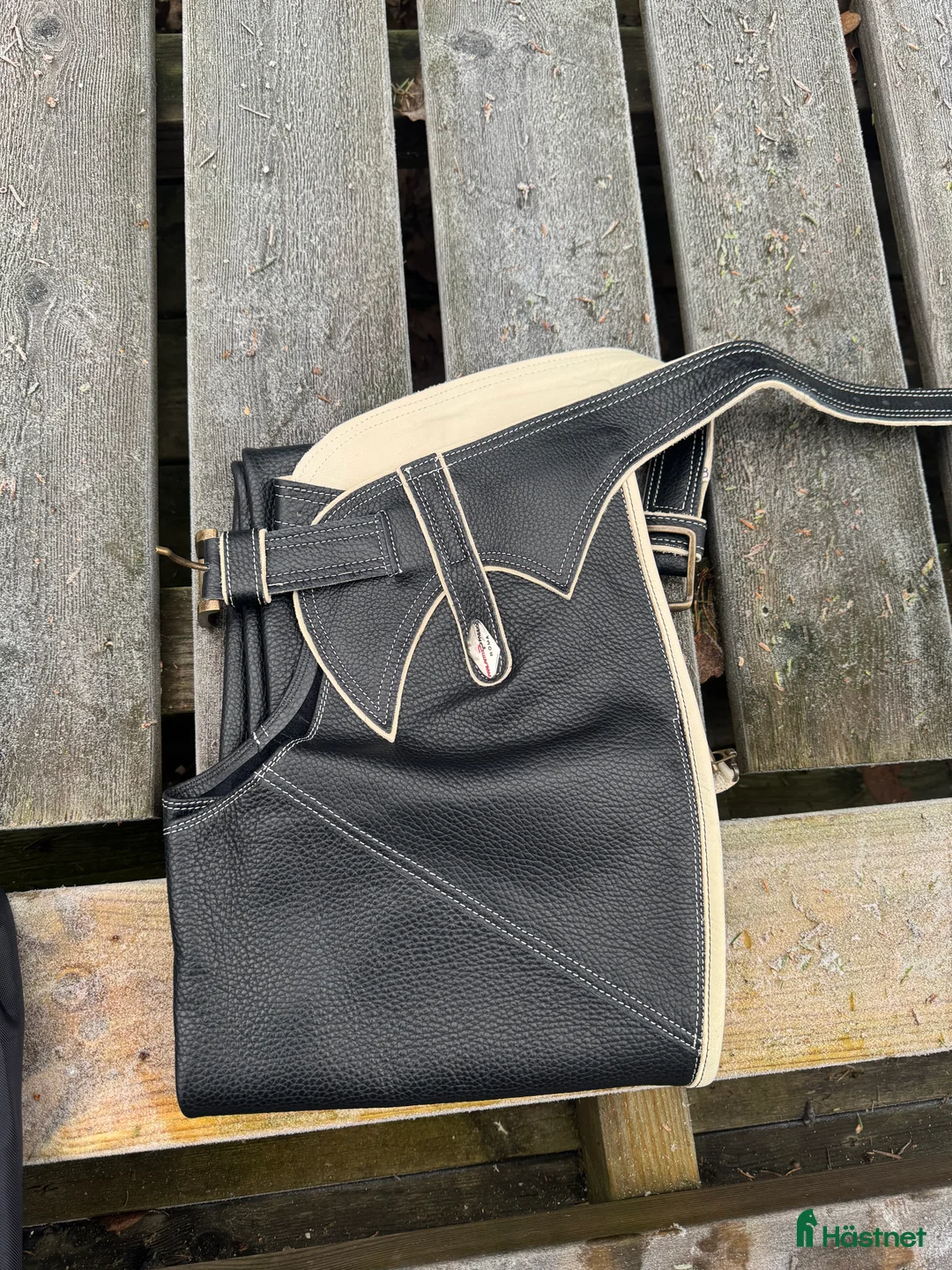 Övrig Ryttarutrustning ryttarutrustning till salu: Långa parlantichaps i Kungsbacka - Annons 1