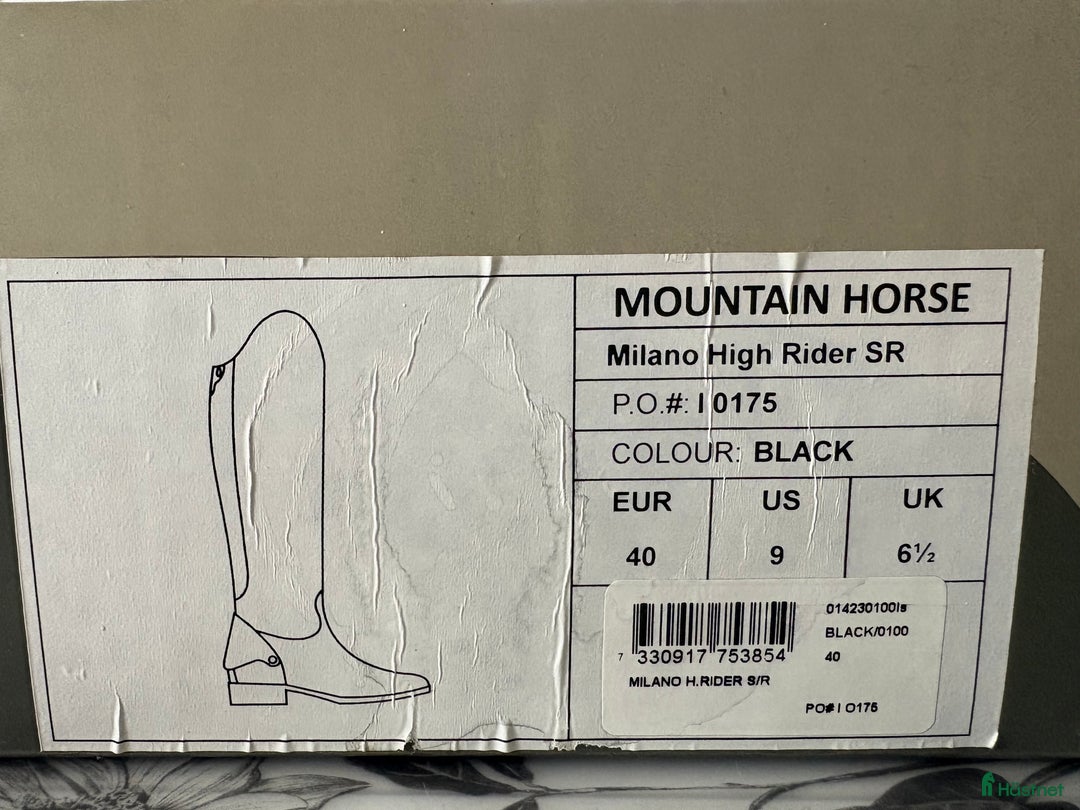 Ridstövlar ryttarutrustning till salu: Ridstövlar Mountain Horse storlek 40 i Jämjö - Annons 4