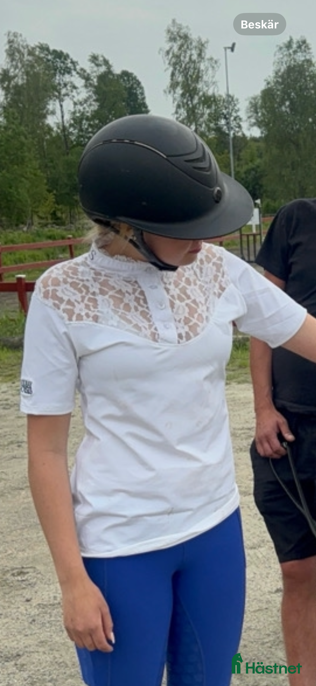 Övrigt Ridkläder ryttarutrustning till salu: Fin tävlings topp i Härryda - Annons 1