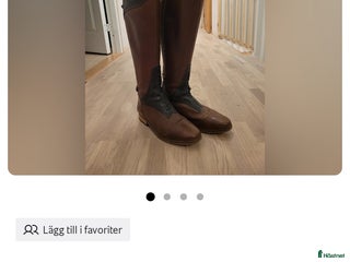 Ridstövlar ryttarutrustning till salu: Soverign high rider i Järpen - Annons 3