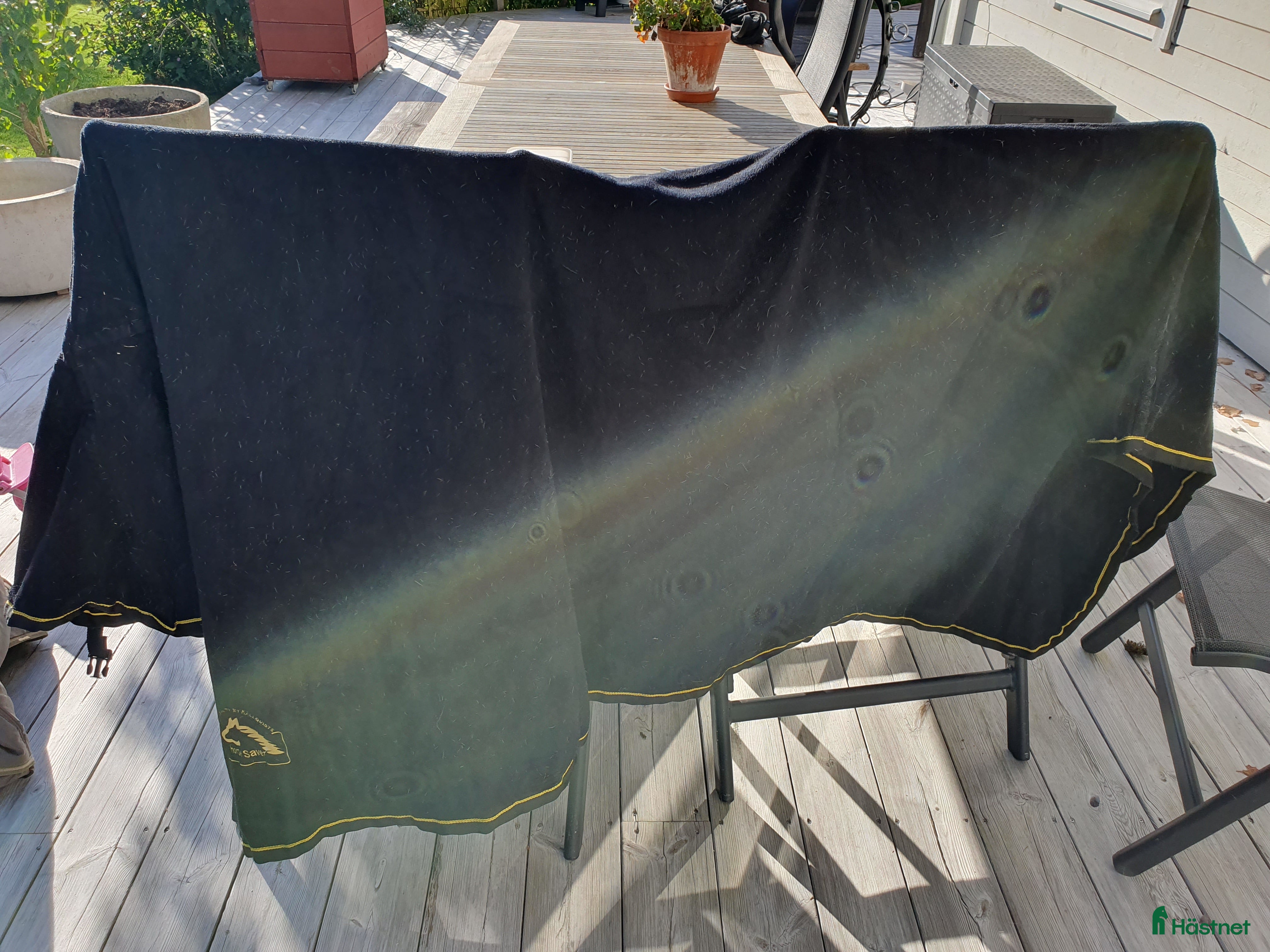 Täcken hästutrustning Svart fleecetäcke strl 145 i Trollhättan - Annons 16