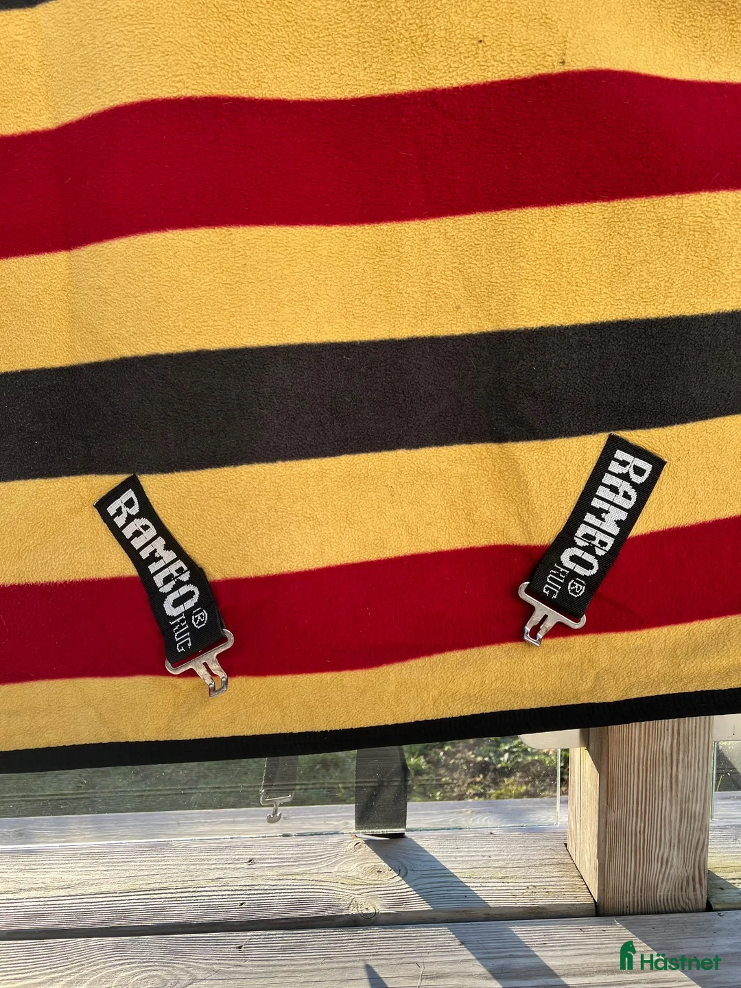 Täcken hästutrustning till salu: Rambo fleece täcke  - Annons 2