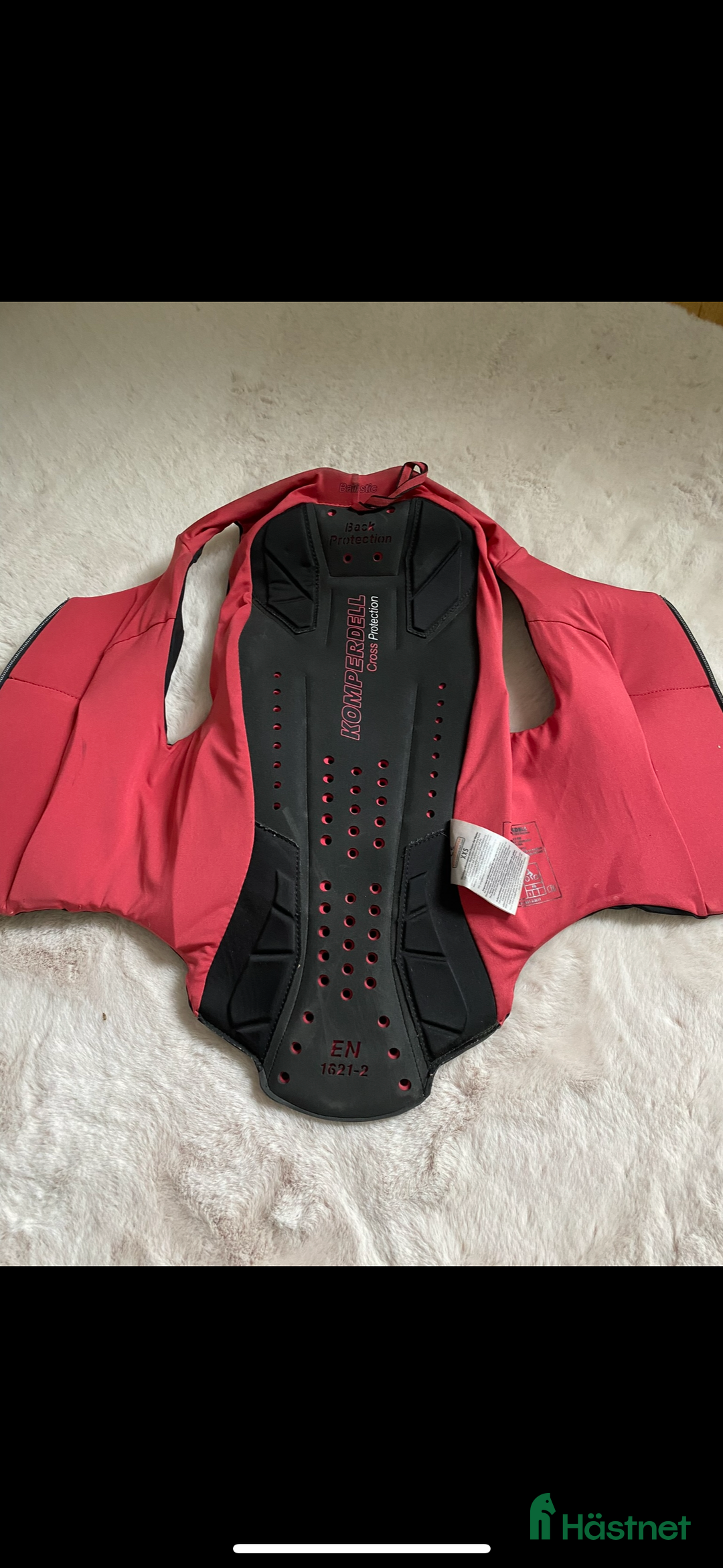 Säkerhetsvästar ryttarutrustning till salu: komperdell cross protection ryggskydd  i Göteborg - Annons 2