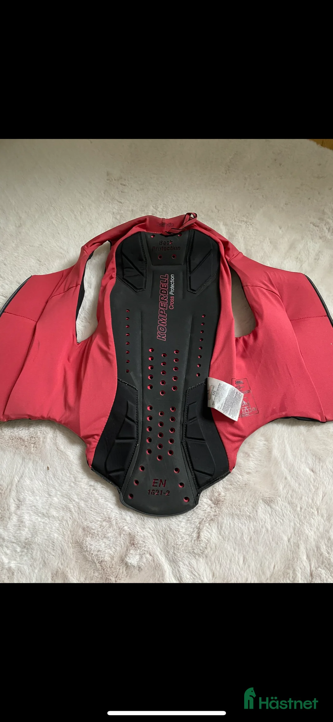 Säkerhetsvästar ryttarutrustning till salu: komperdell cross protection ryggskydd  i Göteborg - Annons 2
