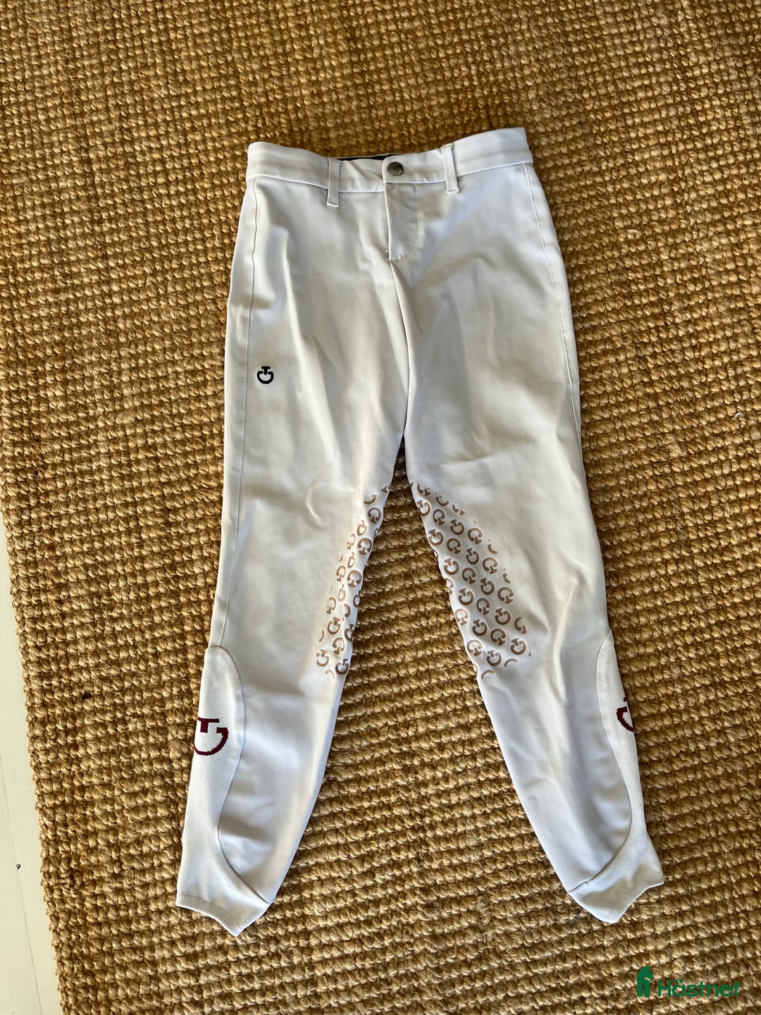 Ridbyxor ryttarutrustning till salu: CT vita ridbyxor junior 10år i Viken - Annons 2