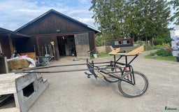 Körsulkys körning till salu: Fin roslagsvagn för mindre ponny!  i Upplands Väsby - Bild 1