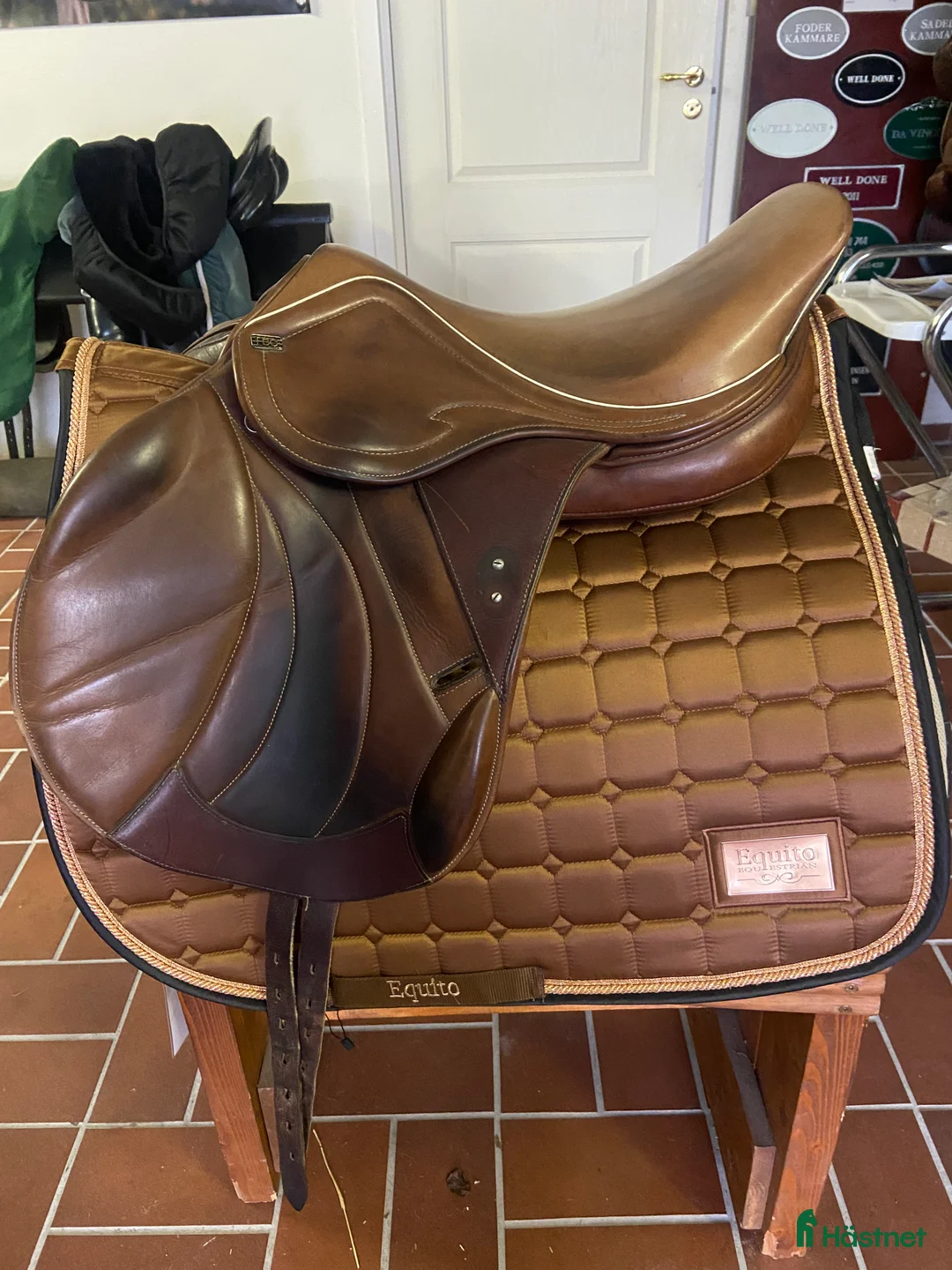 Sadlar hästutrustning till salu: HBC terrängsadel m ullstoppning i Blentarp - Annons 1