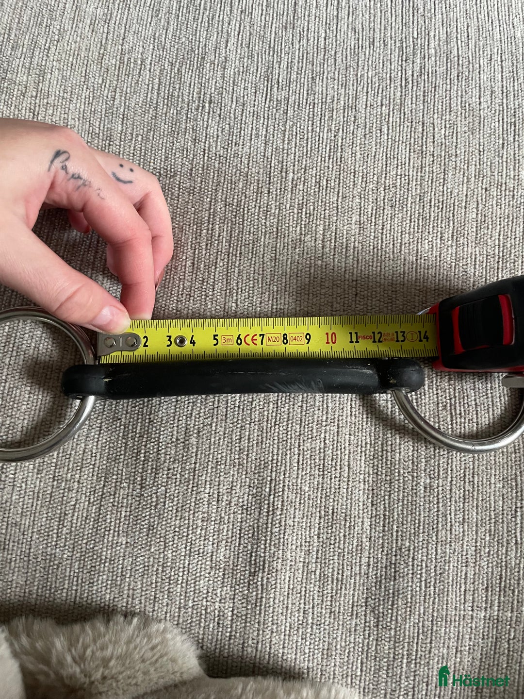 Bett hästutrustning till salu: Rakt gummibett i Eksjö - Annons 3