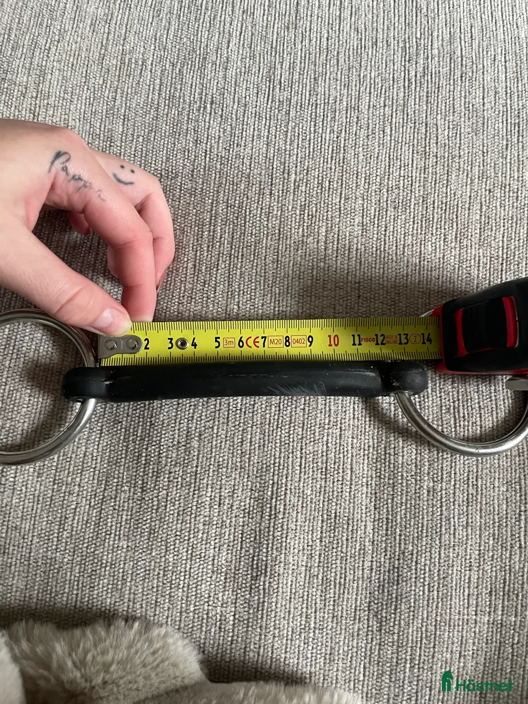 Bett hästutrustning till salu: Rakt gummibett i Eksjö - Annons 3