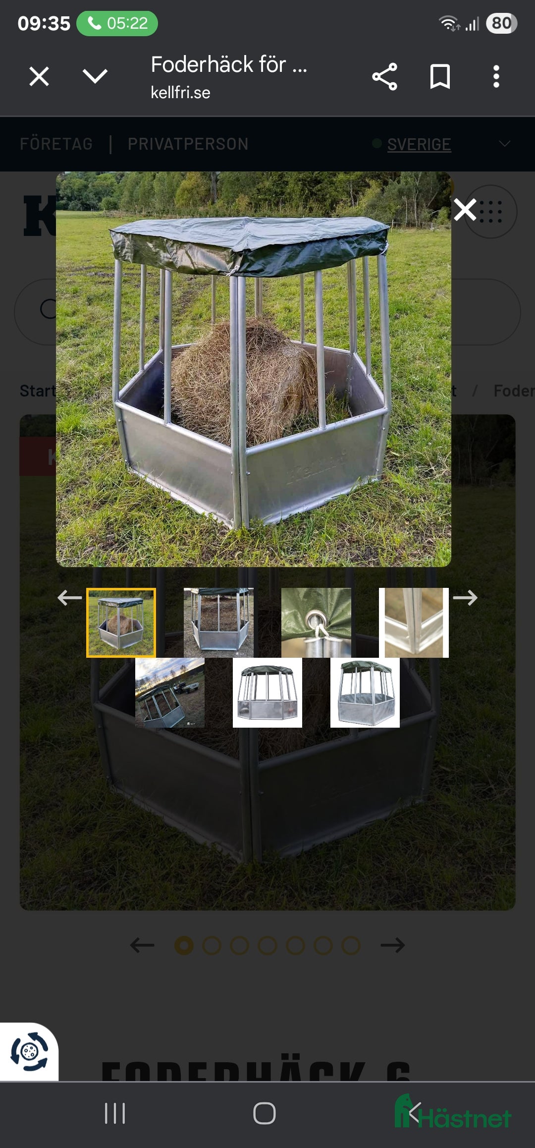 Stallinredning, stängsel & gård övrig utrustning till salu: Sökes foderhäck,balkupa i Borlänge - Annons 3