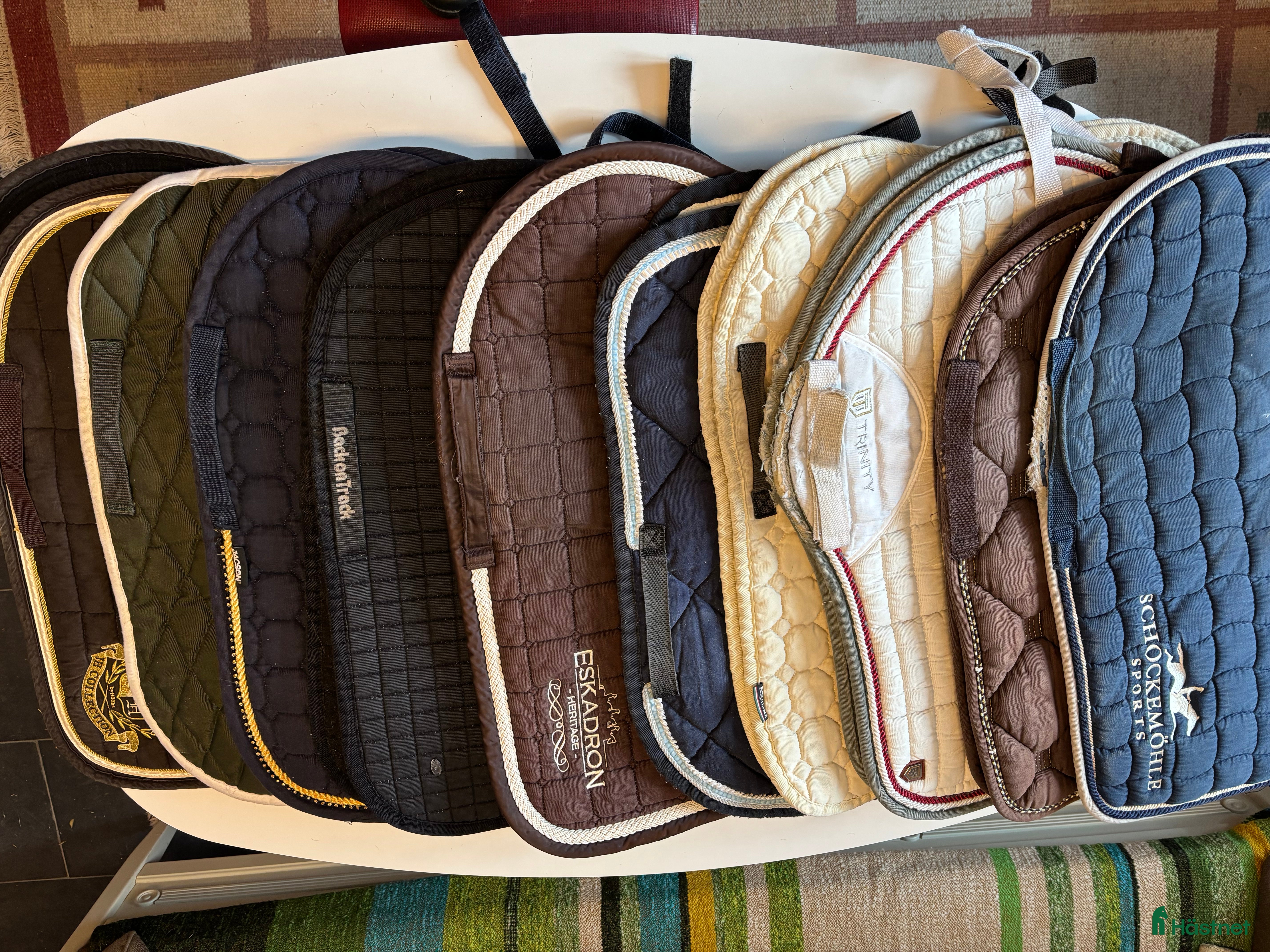 Schabrak & Vojlockar hästutrustning till salu: 10 schabrak säljes tillsammans  i Brottby - Annons 4