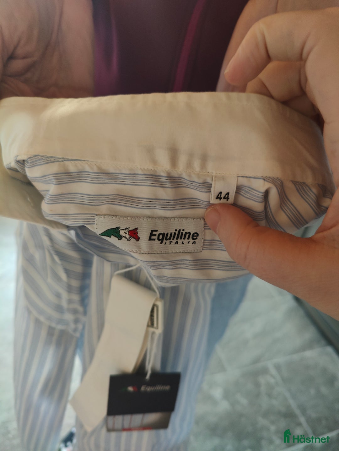 Övrig Ryttarutrustning ryttarutrustning till salu: Ny tävlingströja från Equliline storlek 44 i Ängelholm - Annons 3