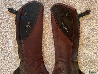 Övrigt Ridkläder ryttarutrustning till salu: Dyòn short chaps i Billdal - Annons 1