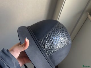 Hjälmar ryttarutrustning till salu: Charles Owen hjälm med glitter i Uddevalla - Annons 8