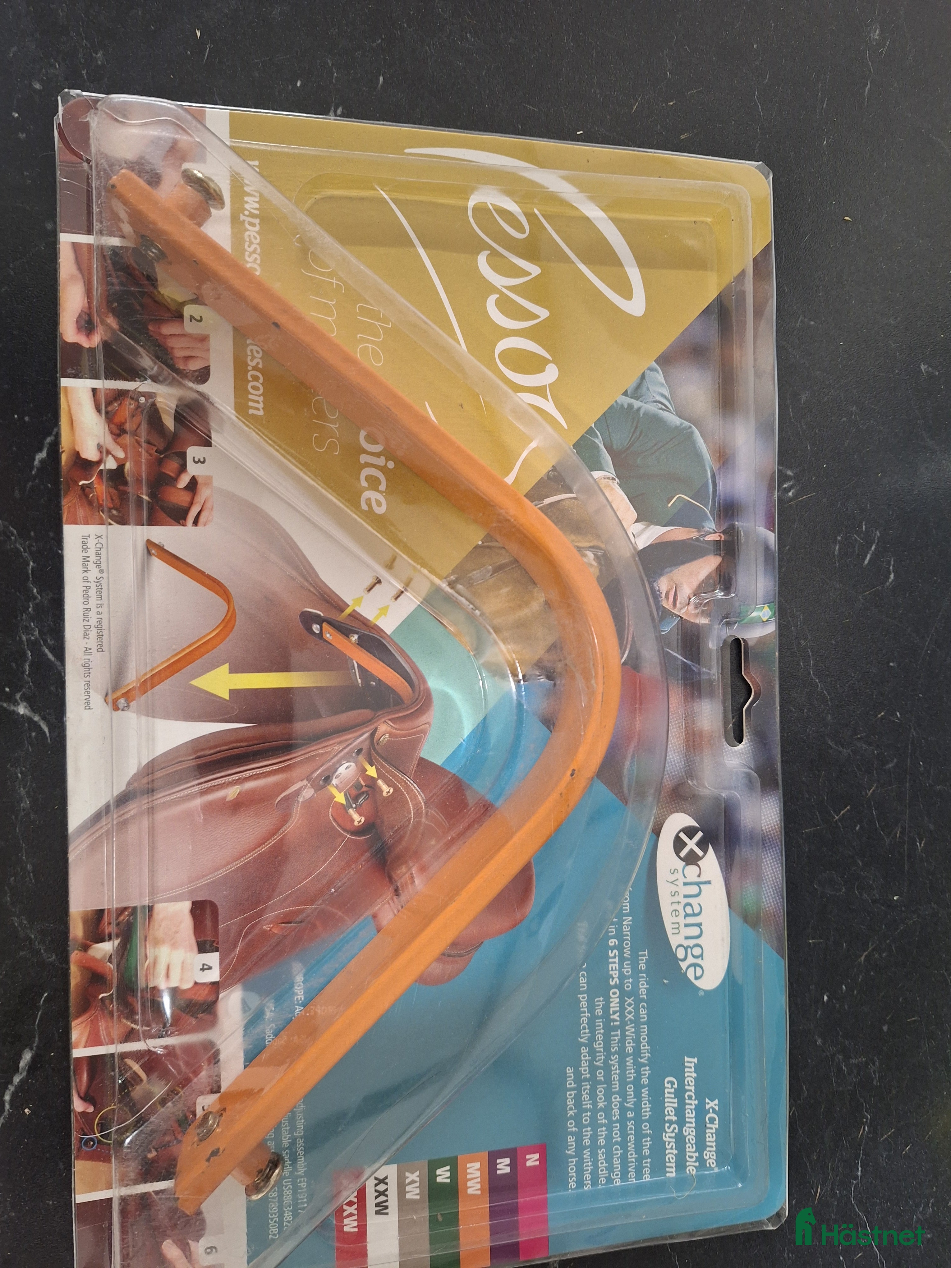 Sadeltillbehör hästutrustning Pessoa järn orange i Vänersborg - Annons 15