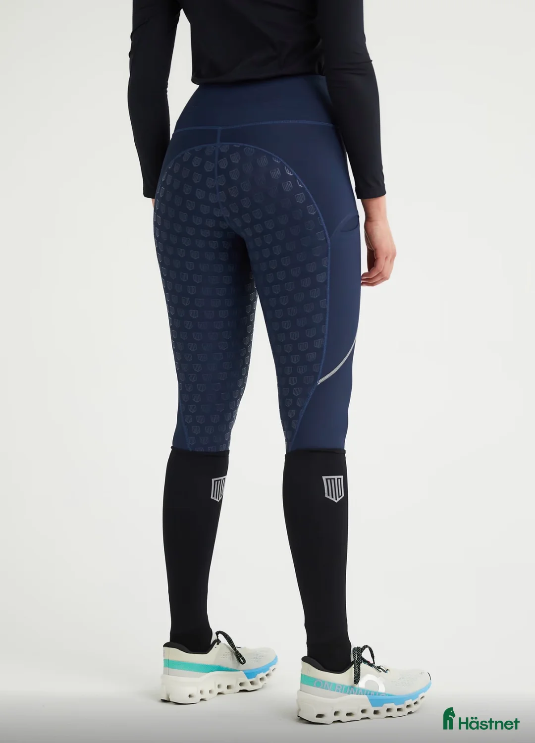 Ridbyxor ryttarutrustning till salu: Mörkblå Maya delorez ridbyxor  - Annons 2