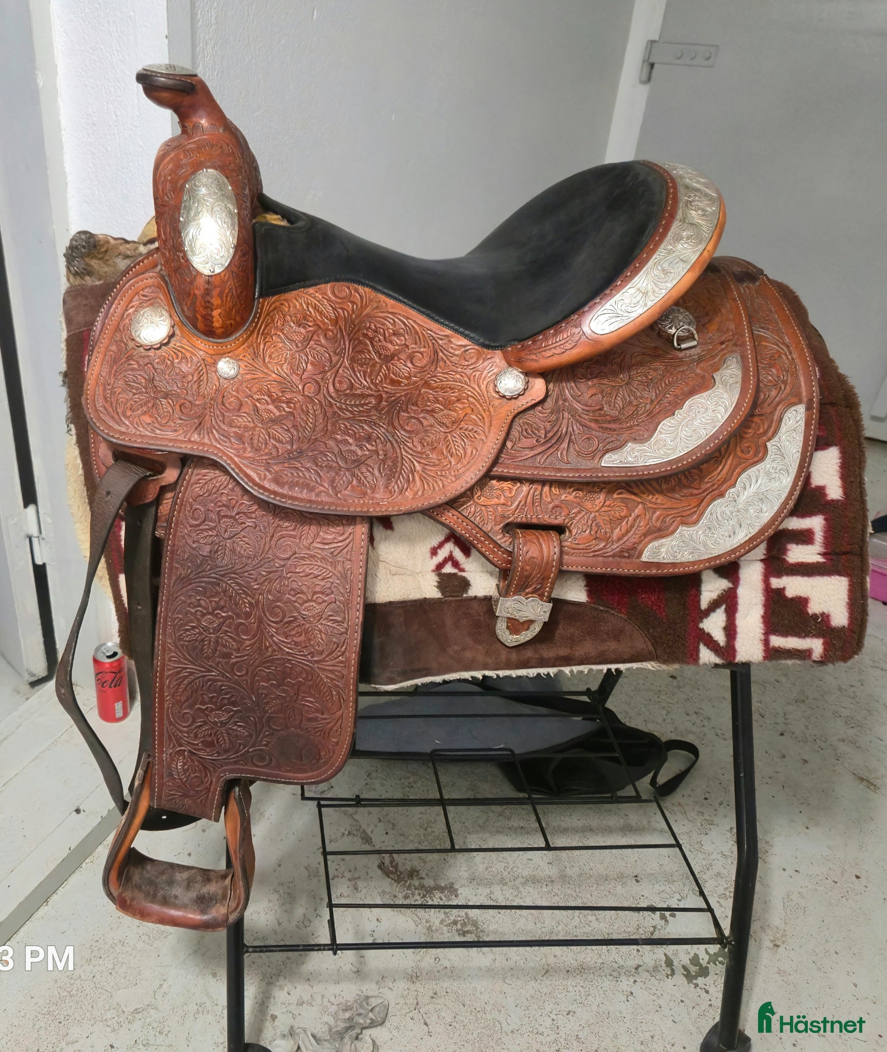 Sadlar hästutrustning Snygg välvårdad Westernsadel  - Annons 14