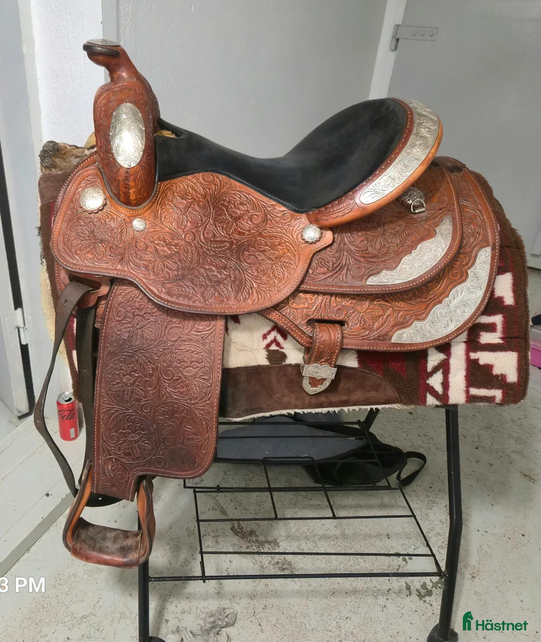 Sadlar hästutrustning till salu: Snygg välvårdad Westernsadel  - Annons 1