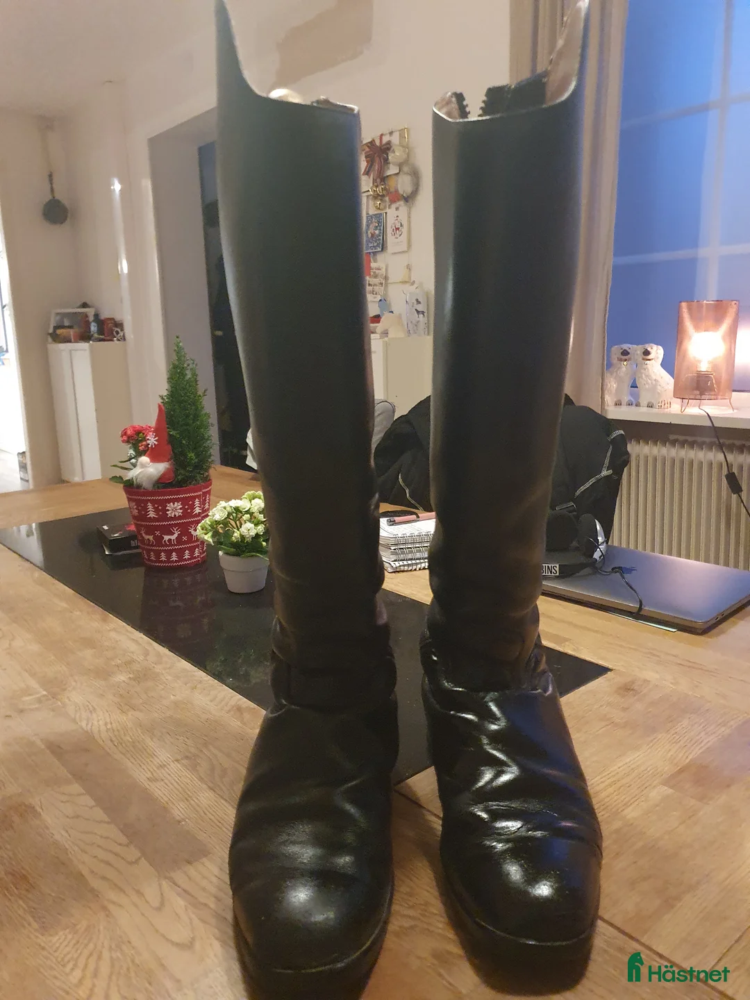 Ridstövlar ryttarutrustning till salu: Välskötta ridstövlar i läder i Asmundtorp - Annons 2