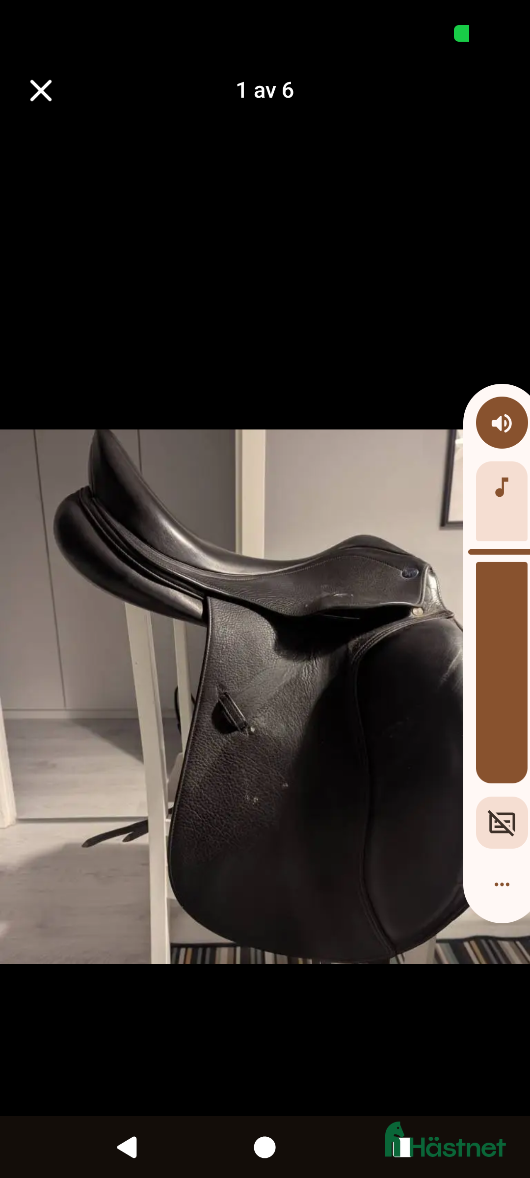 Sadlar hästutrustning till salu: Dressyrsadel i nyskick i Strömstad - Annons 3