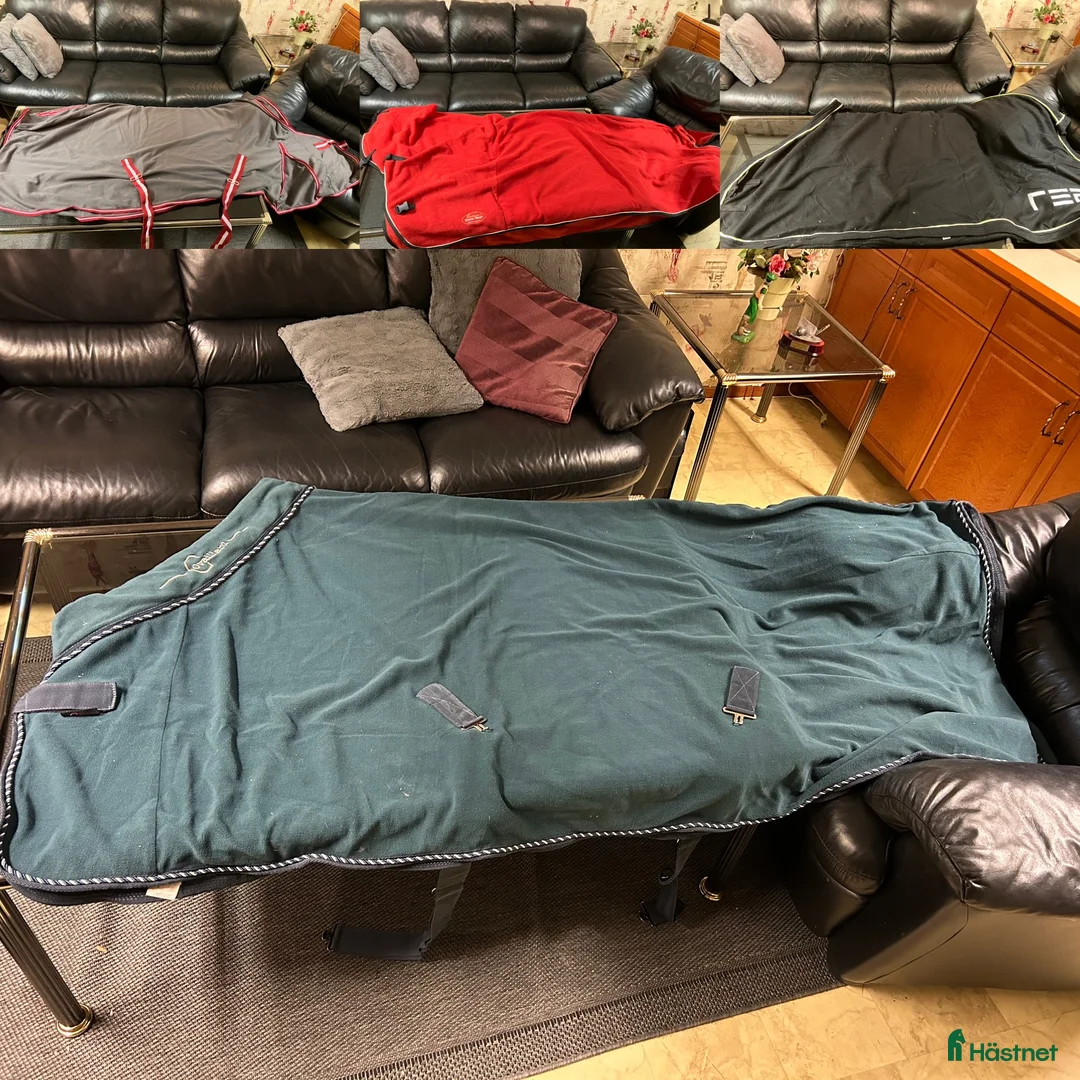 Täcken hästutrustning till salu: Fleecetäcken 145 cm - Annons 1