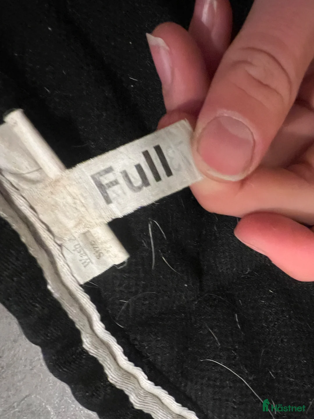 Sadeltillbehör hästutrustning till salu: Grått schabrak  - Annons 3