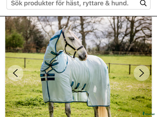 Täcken hästutrustning till salu: Horsewere flugtäcke i Visby - Annons 15