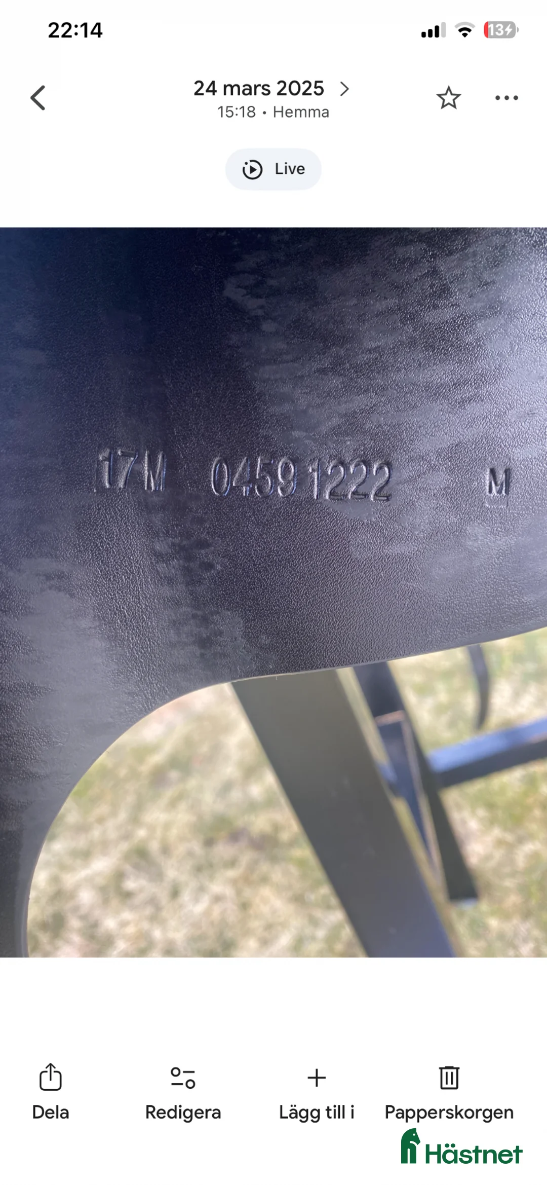 Sadlar hästutrustning till salu: Prestige D2K Free i Laholm - Annons 5