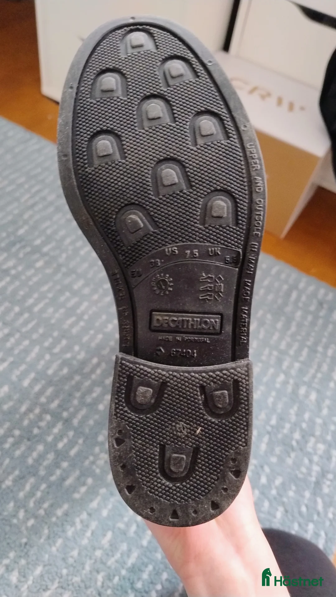 Ridstövlar ryttarutrustning till salu: Ridstövlar till salu ( användes 2ggr ) - Annons 3